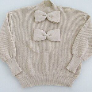 Women's Mock Turtleneck Pullover Sweater Size Medium